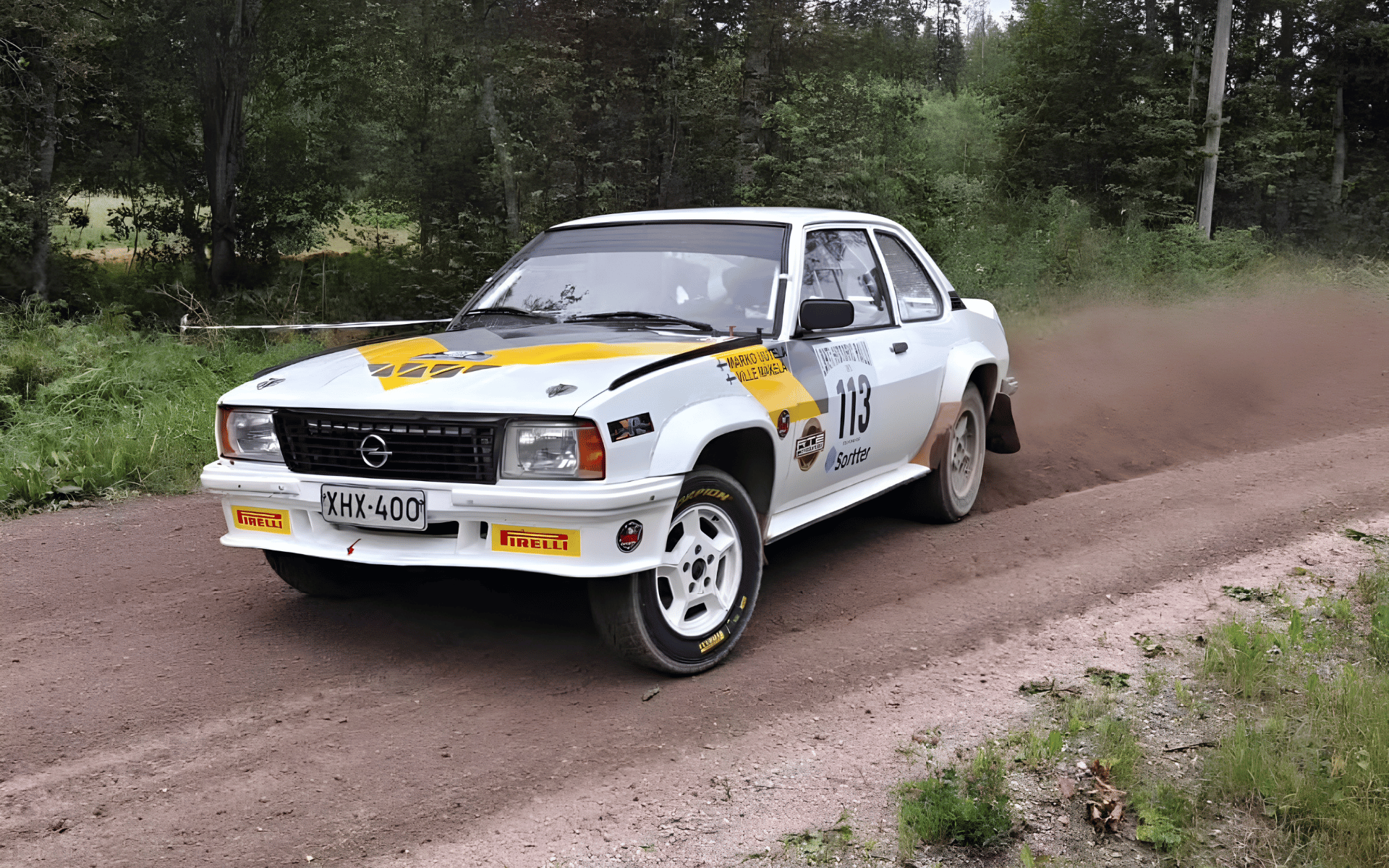 Uutela Service ralliauto