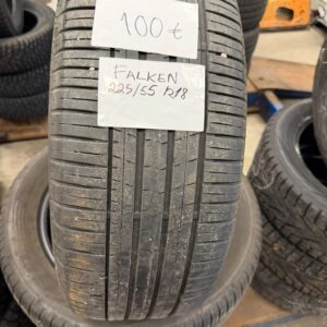 Falken kesärenkaat 225/55-18 4kpl käytetyt / Renkaiden asennus 50-100€